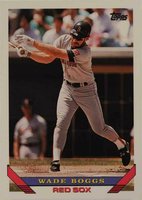 1993 Topps #390 Wade Boggs Baseball Card