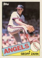 1985 Topps #771 Geoff Zahn Baseball Card