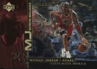 1998 Upper Deck Black Diamond Sheer Brilliance #EB4 Michael Jordan Extreme Brilliance Basketball Card