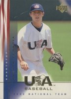 2002 Upper Deck USA Baseball National Team #17 Dustin Pedroia Baseball Card