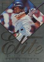 1998 Donruss Elite Inserts #4 Derek Jeter Baseball Card