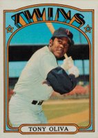 1972 Topps #400 Tony Oliva Baseball Card