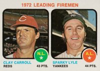1973 Topps #68 Leading Firemen Baseball Card