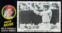 1971 Topps Greatest Moments #15 Pete Rose Baseball Card