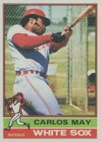 1976 Topps #110 Carlos May Baseball Card