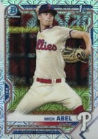 2021 Bowman Mega Box Chrome #BCP42 Mick Abel Baseball Card