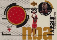 1998 Upper Deck Game Jerseys #GJ20 Michael Jordan Basketball Card