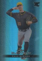 2024 Leaf Electrum #82 Paul Skenes Platinum Baseball Card