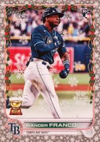2022 Topps Holiday #HW181 Wander Franco Metallic Baseball Card