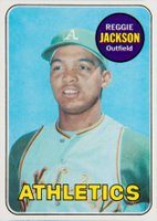 1969 Topps #260 Reggie Jackson Baseball Card