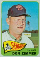 1965 Topps #233 Don Zimmer Baseball Card