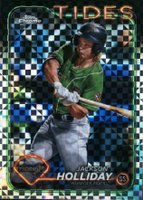 2024 Topps Pro Debut #PDC27 Jackson Holliday Chrome-X-Fractor Baseball Card