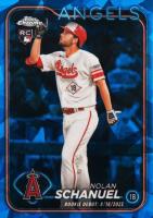 2024 Topps Chrome Sapphire Update Series #193 Nolan Schanuel Baseball Card