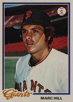 1978 Topps #359 Marc Hill Baseball Card
