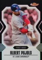 2007 Finest #74 Albert Pujols Black Refractor Baseball Card