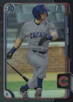 2015 Bowman Draft #28 Ian Happ Chrome-Asia Black Refractor Baseball Card