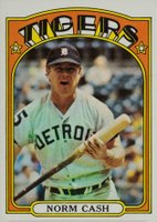 1972 Topps #150 Norm Cash Baseball Card