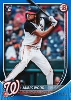 2025 Bowman #29 James Wood Blue Baseball Card