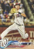2018 Topps #44 Trea Turner White Uniform Baseball Card