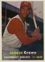 1957 Topps #73 George Crowe Baseball Card