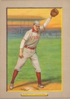 1911 Turkey Reds #103 Ed Konetchy Checklist Back Baseball Card