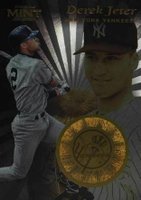 1997 Pinnacle Mint Collection #16 Derek Jeter Gold Baseball Card