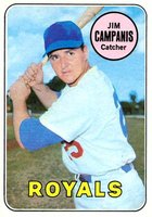 1969 Topps #396 Jim Campanis Baseball Card