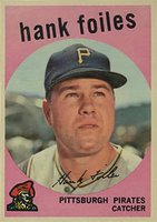 1959 Topps #294 Hank Foiles Baseball Card