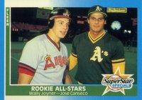 1987 Fleer Glossy #628 Rookie All-Stars Baseball Card