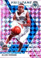 2019 Panini Mosaic #287 Allen Iverson Pink Camo Basketball Card