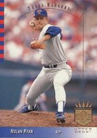 1993 SP #198 Nolan Ryan Baseball Card