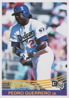 1984 Donruss #174 Pedro Guerrero Baseball Card