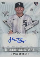 2022 Topps Baseball Stars Autographs #BSAJBU Jake Burger Baseball Card