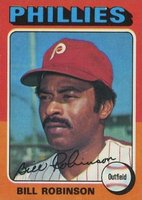 1975 Topps #501 Bill Robinson Baseball Card