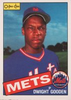 1985 O-Pee-Chee #41 Dwight Gooden Baseball Card