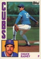 1984 Topps Tiffany #334 Chuck Rainey Baseball Card