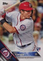 2016 Topps #103 Trea Turner Baseball Card