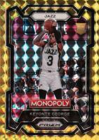 2023 Panini Prizm Monopoly #87 Keyonte George Gold Basketball Card