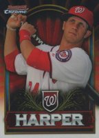 2011 Bowman Chrome Bryce Harper Retail Exclusive  #BCE1 Bryce Harper Red Baseball Card