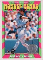 1999 Upper Deck Wonder Years #WY12 Derek Jeter Baseball Card
