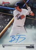 2018 Bowman's Best Best of 2018 Autographs #B18BT Brice Turang Baseball Card