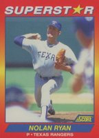 1992 Score Superstar #50 Nolan Ryan Baseball Card