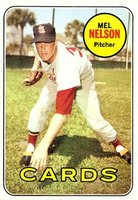 1969 Topps #181 Mel Nelson Baseball Card