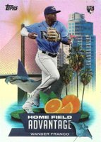 2022 Topps Home Field Advantage #HA14 Wander Franco Series 2 Baseball Card