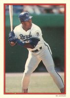 1990 Topps All-Star Glossy Set of 60  #44 Bo Jackson Baseball Card
