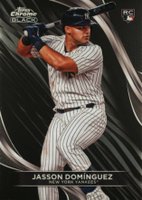 2024 Topps Chrome Black #19 Jasson Dominguez Baseball Card