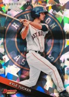 2015 Bowman's Best Top Prospects #TP-46 Kyle Tucker Atomic Refractor Baseball Card