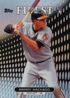 2013 Finest #80 Manny Machado Refractor Baseball Card