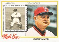 1978 Topps #63 Don Zimmer Baseball Card