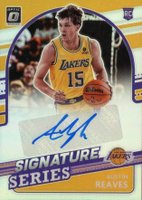 2021 Panini Donruss Optic Signature Series #SSARV Austin Reaves Holo Basketball Card